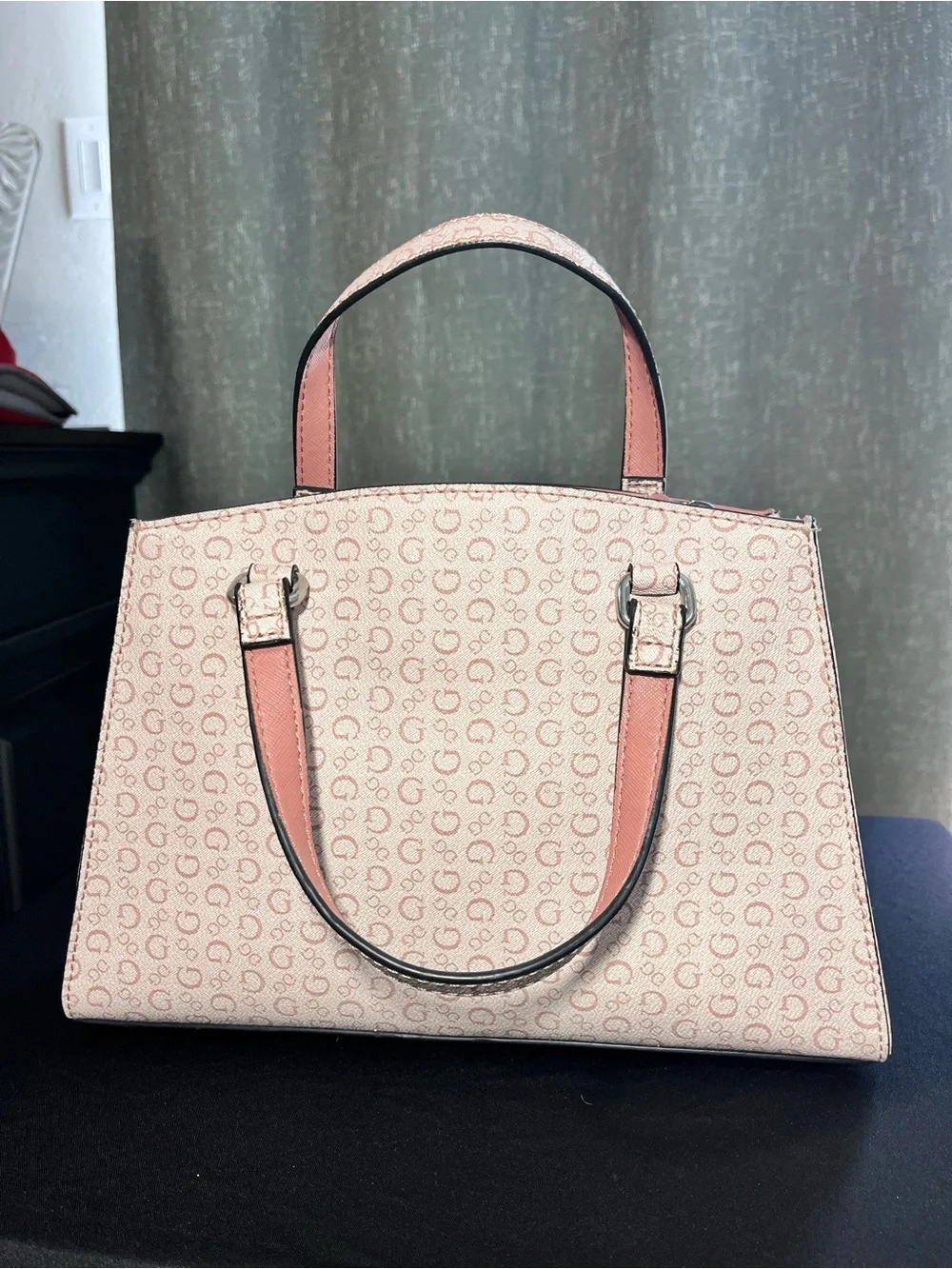 Guess structured satchel